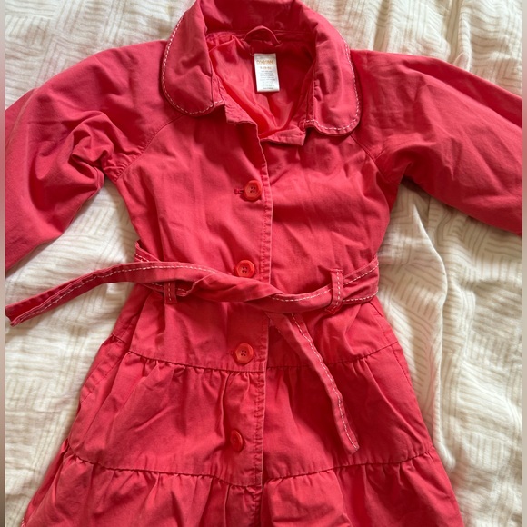 Gymboree trench coat size 5-6 - Picture 4 of 4